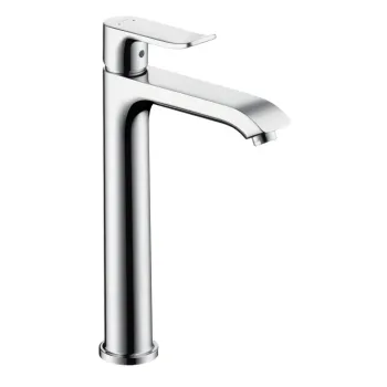 Vannas istabas izlietnes maisītājs Hansgrohe Metris ar korķi, hroms 31183000