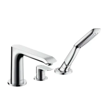 Hansgrohe Metris 3-daļīgs vannas jaucējkrāns, 31190000