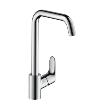 Virtuves Izlietnes maisītājs Hansgrohe Focus M41 260 1jet, stainless steel optic