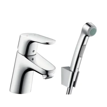 Vannas istabas izlietnes maisītājs Hansgrohe Focus 70 Bidette 1jet, hroms