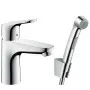 Vannas istabas izlietnes maisītājs Hansgrohe Focus 100 Bidette 1jet, hroms