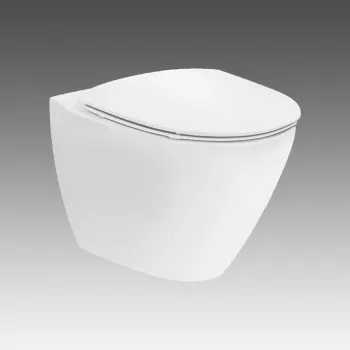 IFO Inspira Art Rimfree Piekaramais WC ar vāku, 624500009/99494