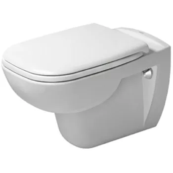 Duravit D-CODE Piekaramais WC ar soft close vāku, 45350900A1 Duravit D-CODE Piekaramais WC ar soft close vāku, 45350900A1