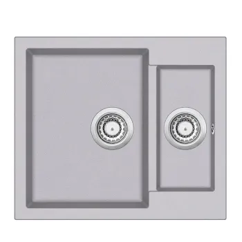 Aquasanita TESA Virtuves izlietne 580x500 mm SQT150AW-202 Aquasanita TESA Virtuves izlietne 580x500 mm SQT150AW-202