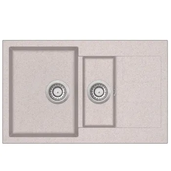 Aquasanita TESA Virtuves izlietne 800x495 mm SQT151AW-110 Aquasanita TESA Virtuves izlietne 800x495 mm SQT151AW-110