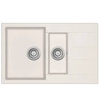 Aquasanita TESA Virtuves izlietne 800x495 mm SQT151AW-111 Aquasanita TESA Virtuves izlietne 800x495 mm SQT151AW-111