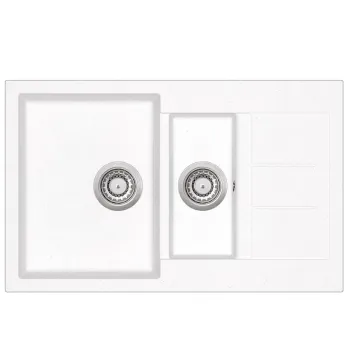Aquasanita TESA Virtuves izlietne 800x495 mm SQT151AW-710 Aquasanita TESA Virtuves izlietne 800x495 mm SQT151AW-710