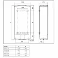 Ariston VELIS WIFI 50 Ūdens sildītājs-boileris, 3626323