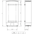 Elektriskais Ūdens Sildītājs (Boilers) ARISTON VELIS EVO 100 EU 80Lvertikāls / horizontāls (3626147)