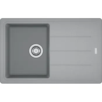 FRANKE Virtuves izlietne BASIS 78x50 cm, BFG 611-78, steingrau FRANKE Virtuves izlietne BASIS 78x50 cm, BFG 611-78, steingrau