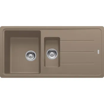 FRANKE Virtuves izlietne BASIS 97x50 cm, BFG 651-97, cashmere FRANKE Virtuves izlietne BASIS 97x50 cm, BFG 651-97, cashmere