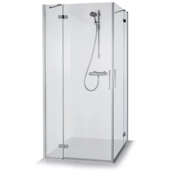 Baltijos Brasta Dušas kabīne kvadrātveida LORA 100x100 cm