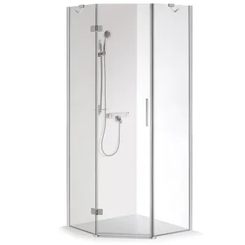 Baltijos Brasta Dušas kabīne piecstūru LUKA 100x100cm