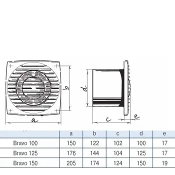 Blauberg Ventilators Bravo 150