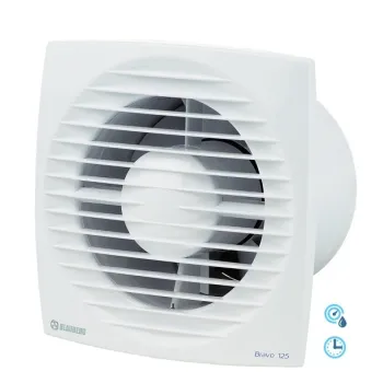 Blauberg Ventilators Bravo 125H ar taimeri, mitruma sensors