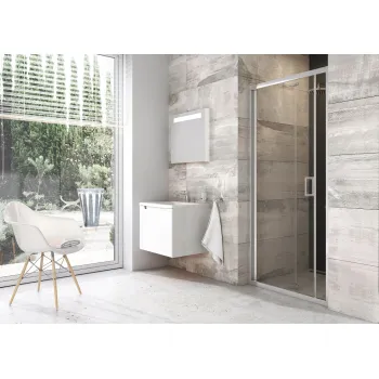 RAVAK Blix Dušas durvis BLDZ2-90 stikls