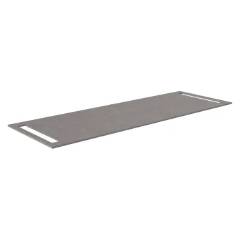 Darba virsma Kame Universal HPL ar 2 dvieļu turētājiem 140cm, Grey moon WP-2/12-3/H12