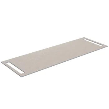 Darba virsma Kame Universal HPL ar 2 dvieļu turētājiem 140cm, Sand stone WP-2/12-3/H15