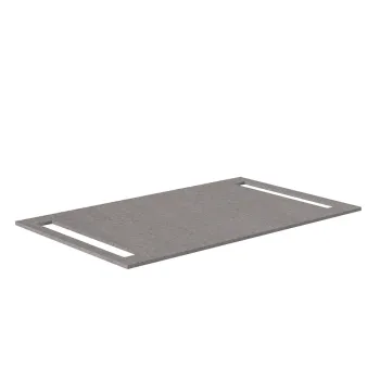 Darba virsma Kame Universal HPL ar 2 dvieļu turētājiem 80cm, Grey moon WP-2/6-3/H12