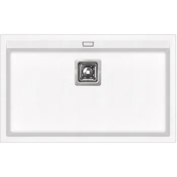 Aquasanita DELICIA Virtuves izlietne 740x455 mm SQD101AW-710 Aquasanita DELICIA Virtuves izlietne 740x455 mm SQD101AW-710