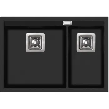 Aquasanita DELICIA Virtuves izlietne 650x455 mm SQD150AW-601 Aquasanita DELICIA Virtuves izlietne 650x455 mm SQD150AW-601
