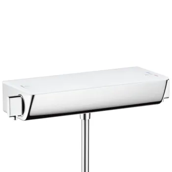 Dušas maisītājs Hansgrohe Ecostat Select ar termostatu, hroms/balts 13161400