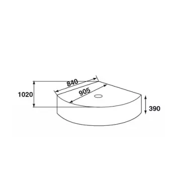 Duschy Dušas paliktnis dziļais 90x90 cm, 82P01