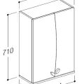 RB ELZA Vannas istabas skapītis 50 cm EVU50