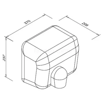 Faneco Roku žāvētājs 2500W SOLANO DA2500SFB