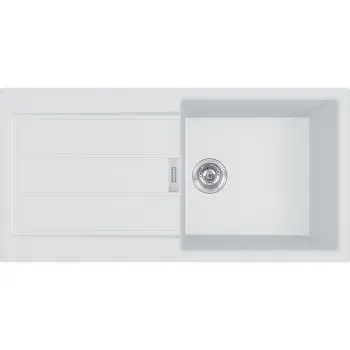 FRANKE Tectonite Virtuves izlietne SIRIUS 100x51 cm, S2D 611-100, Arktis weiss