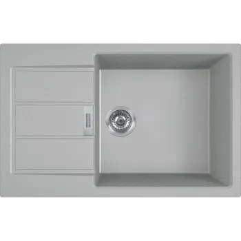 FRANKE Tectonite Virtuves izlietne SIRIUS 78x50 cm, S2D 611-78XL, Urban grey FRANKE Tectonite Virtuves izlietne SIRIUS 78x50 cm, S2D 611-78XL, Urban grey