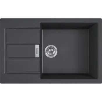 FRANKE Tectonite Virtuves izlietne SIRIUS 78x50 cm, S2D 611-78XL, Carbon FRANKE Tectonite Virtuves izlietne SIRIUS 78x50 cm, S2D 611-78XL, Carbon