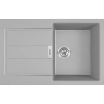 FRANKE Tectonite Virtuves izlietne SIRIUS 78x50 cm, S2D 611-78, Urban grey FRANKE Tectonite Virtuves izlietne SIRIUS 78x50 cm, S2D 611-78, Urban grey