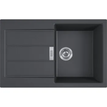 FRANKE Tectonite Virtuves izlietne SIRIUS 78x50 cm, S2D 611-78, carbon FRANKE Tectonite Virtuves izlietne SIRIUS 78x50 cm, S2D 611-78, carbon