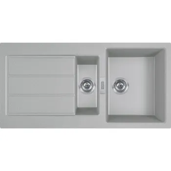 FRANKE Tectonite Virtuves izlietne SIRIUS 100x50 cm, S2D 651 urban grey FRANKE Tectonite Virtuves izlietne SIRIUS 100x50 cm, S2D 651 urban grey