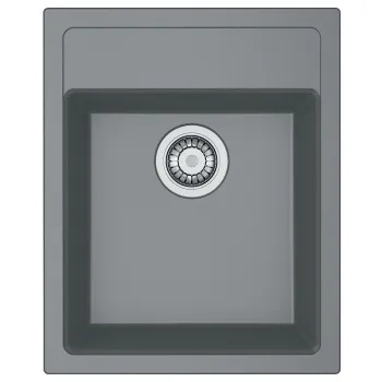 FRANKE Tectonite Virtuves izlietne SIRIUS 43x53 cm, SID 610-40, Urban grey FRANKE Tectonite Virtuves izlietne SIRIUS 43x53 cm, SID 610-40, Urban grey