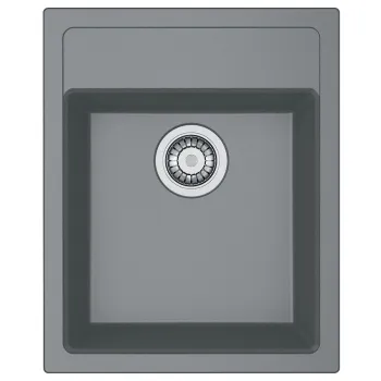 FRANKE Tectonite Virtuves izlietne SIRIUS 43x53 cm, SID 610-40, Urban grey FRANKE Tectonite Virtuves izlietne SIRIUS 43x53 cm, SID 610-40, Urban grey