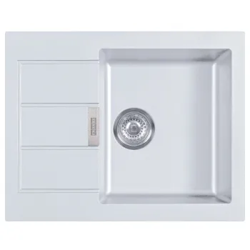 FRANKE Tectonite Virtuves izlietne SIRIUS 62x50 cm, S2D 611-62, Arktis weiss FRANKE Tectonite Virtuves izlietne SIRIUS 62x50 cm, S2D 611-62, Arktis weiss