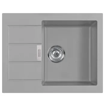 FRANKE Tectonite Virtuves izlietne SIRIUS 62x50 cm, S2D 611-62, Urban grey FRANKE Tectonite Virtuves izlietne SIRIUS 62x50 cm, S2D 611-62, Urban grey