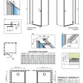Radaway Kvadrātveida dušas stūris Fuenta New KDJ 90x90 cm