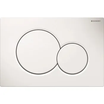 Taustiņš montāžas rāmim Geberit Sigma01 Divrežīmu noskalošanas taustiņš, 115.770.11.5