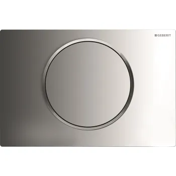 Poga iebūvējamam rāmim Geberit Sigma10 noskalošanas taustiņš,Stop funkcija 115.758.KH.5