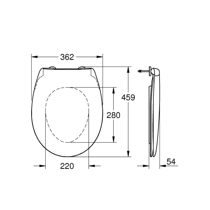 Komplekts Grohe Bau WC+rāmis Rapid SL+poga Nova Cosmo