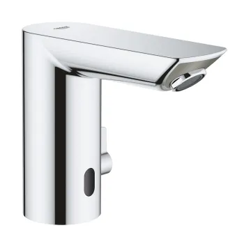 Vannas istabas izlietnes maisītājs Grohe Bau Cosmo E, infra-red, 6V, hroms Vannas istabas izlietnes maisītājs Grohe Bau Cosmo E, infra-red, 6V, hroms