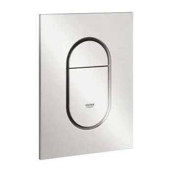 Poga iebūvējamam rāmim Grohe Arena Cosmo duo, 130x172 mm, vertikāls, supersteel