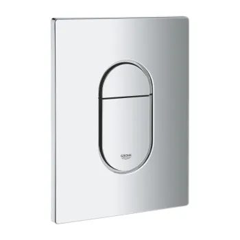 Taustiņš montāžas rāmim Grohe Arena Cosmo duo, 156x197 mm, vertikāls, hroms Taustiņš montāžas rāmim Grohe Arena Cosmo duo, 156x197 mm, vertikāls, hroms