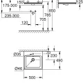 Grohe Cube Ceramic Izlietne 50x49cm, 3947400H