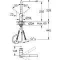 GROHE Minta Virtuves izlietnes jaucējkrāns 32168DC0