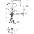 GROHE Minta Virtuves izlietnes jaucējkrāns 32322AL2