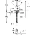 GROHE Minta Virtuves izlietnes jaucējkrāns 32488DC0